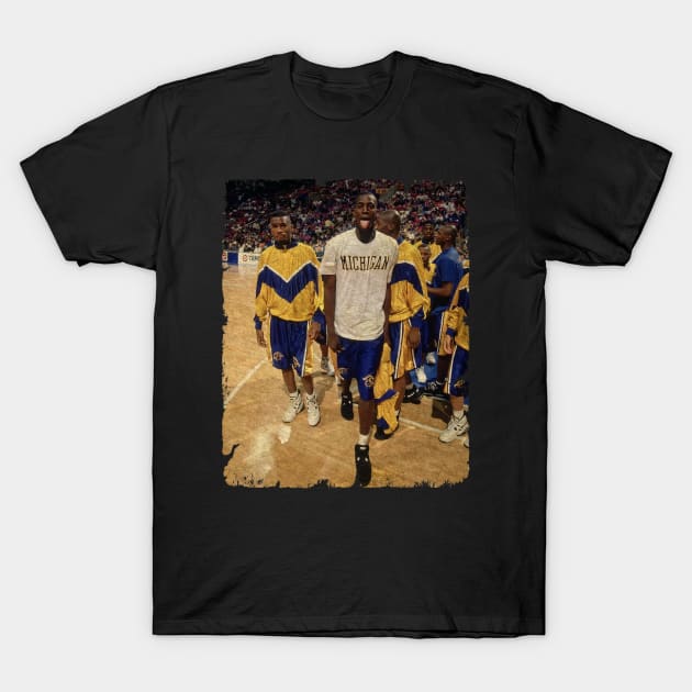 Kevin Garnett on Michigan Wolverines T-Shirt by Wendyshopart